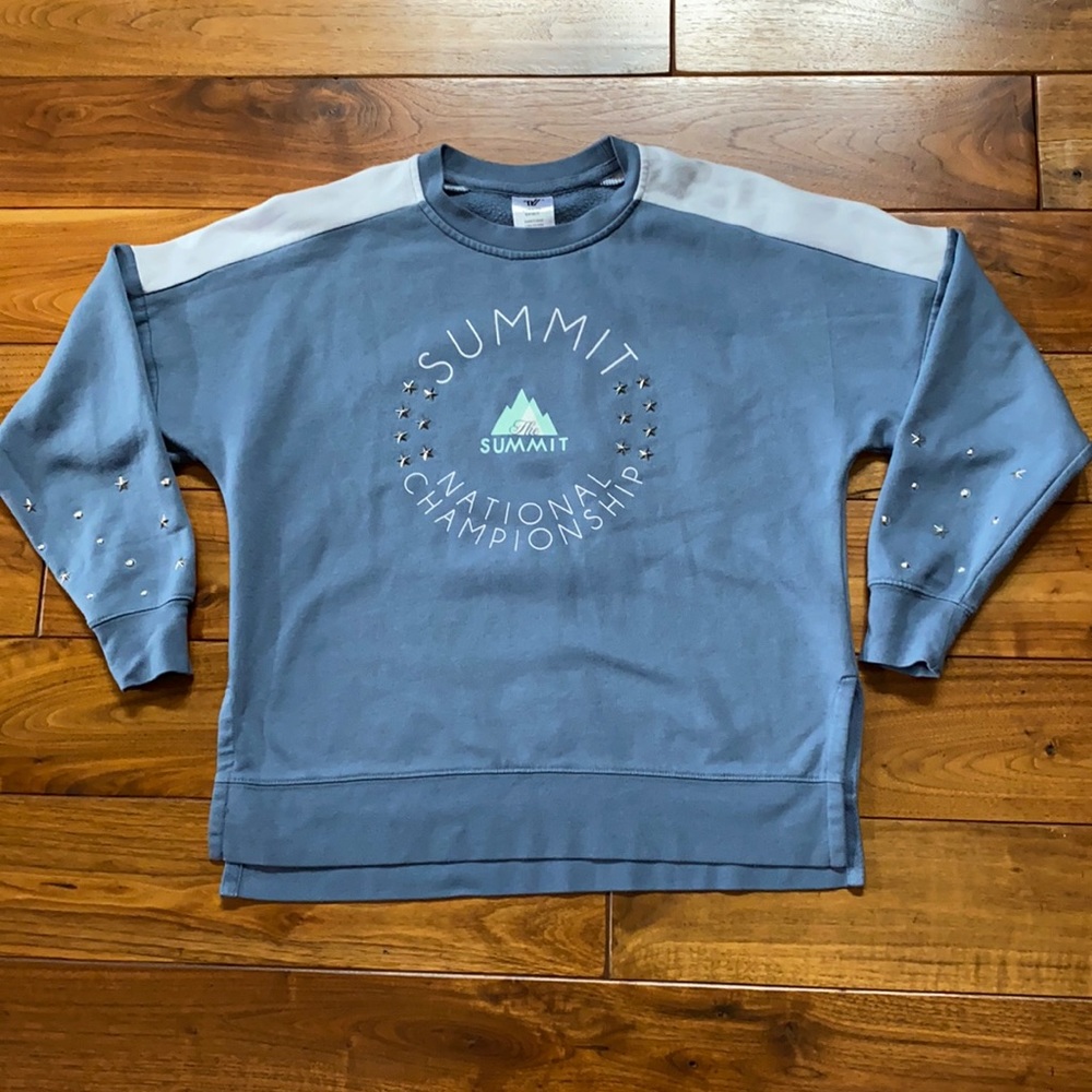 Varsity Studded Summit Sweatshirt in YL